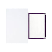 Risch SEWNAAP 5.5X8.5/8.5X14-NYLON Sewn Nylon Add-A-Page (specify Color) 5-1/2" X 8-1/2" Insert For 8-1/2" X 14" Menu