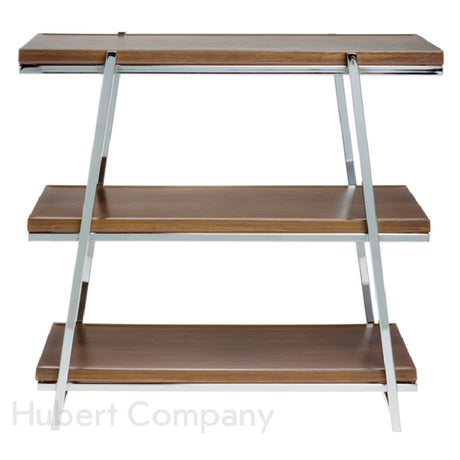 Hubert 48269 - Cerve Collection Shelf Display, 3-tier, 20-7/8"L X 7-1/2"W X 20-11/16"H