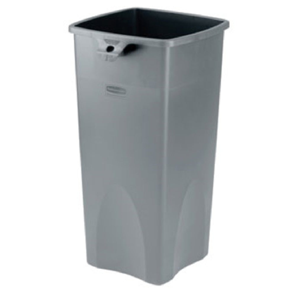 Rubbermaid FG356988GRAY - Untouchable® Container, Square, 23 Gallon