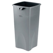 Rubbermaid FG356988GRAY - Untouchable® Container, Square, 23 Gallon