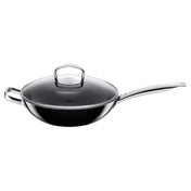 Bauscher Hepp 21.3726.7102 - Induction Wok Pan, 4 Qt. (128.5 Oz.), 11" Dia.