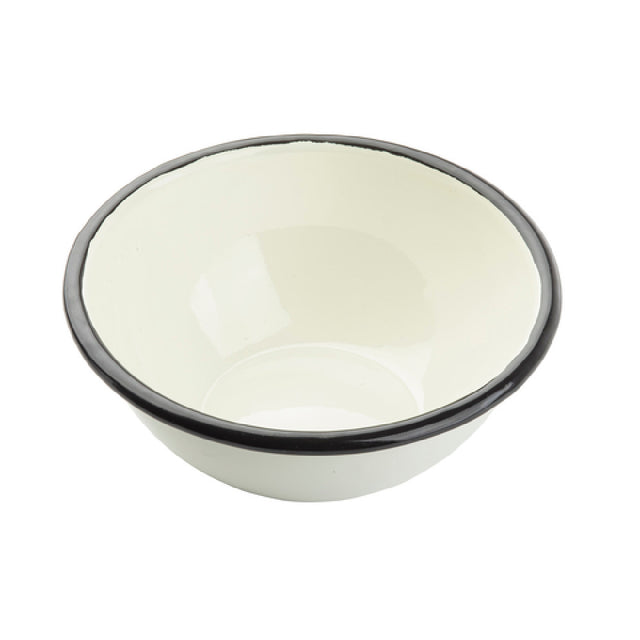 Tablecraft 11152 Enamelware Collection™ Bowl 24 Oz 6-1/4"L X 6-1/4"W X 2-3/4"H