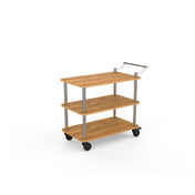 Steelite MGCRNX09BSXX Service Cart 41"L X 21"W X 36"H Mixed Materials