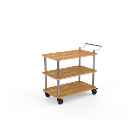 Steelite MGCRNX09BSXX Service Cart 41"L X 21"W X 36"H Mixed Materials