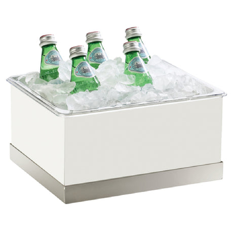 Cal Mil 3005-10-55 Luxe Ice Housing 10"W X 12-1/4"D X 6-1/2"H Polycarbonate Bin