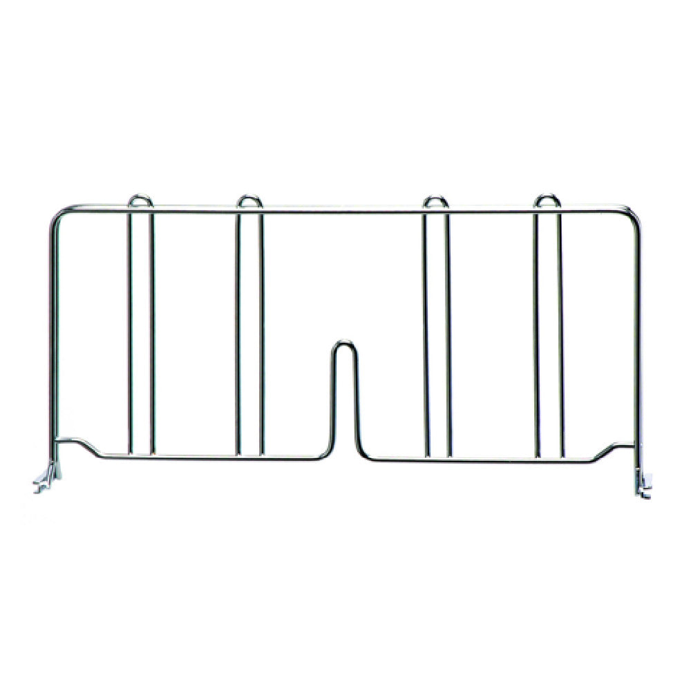 Quantum DIV12 Wire Shelf Divider 12"D X 8"H Chrome Plated Finish