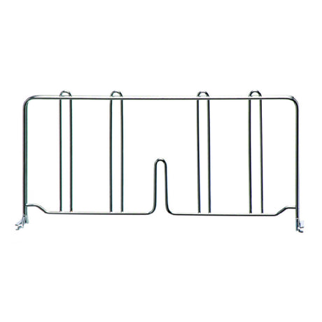 Quantum DIV12 Wire Shelf Divider 12"D X 8"H Chrome Plated Finish