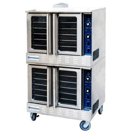USR Brands SR-COG-DBL Standard Range Convection Oven Natural Gas Double Deck