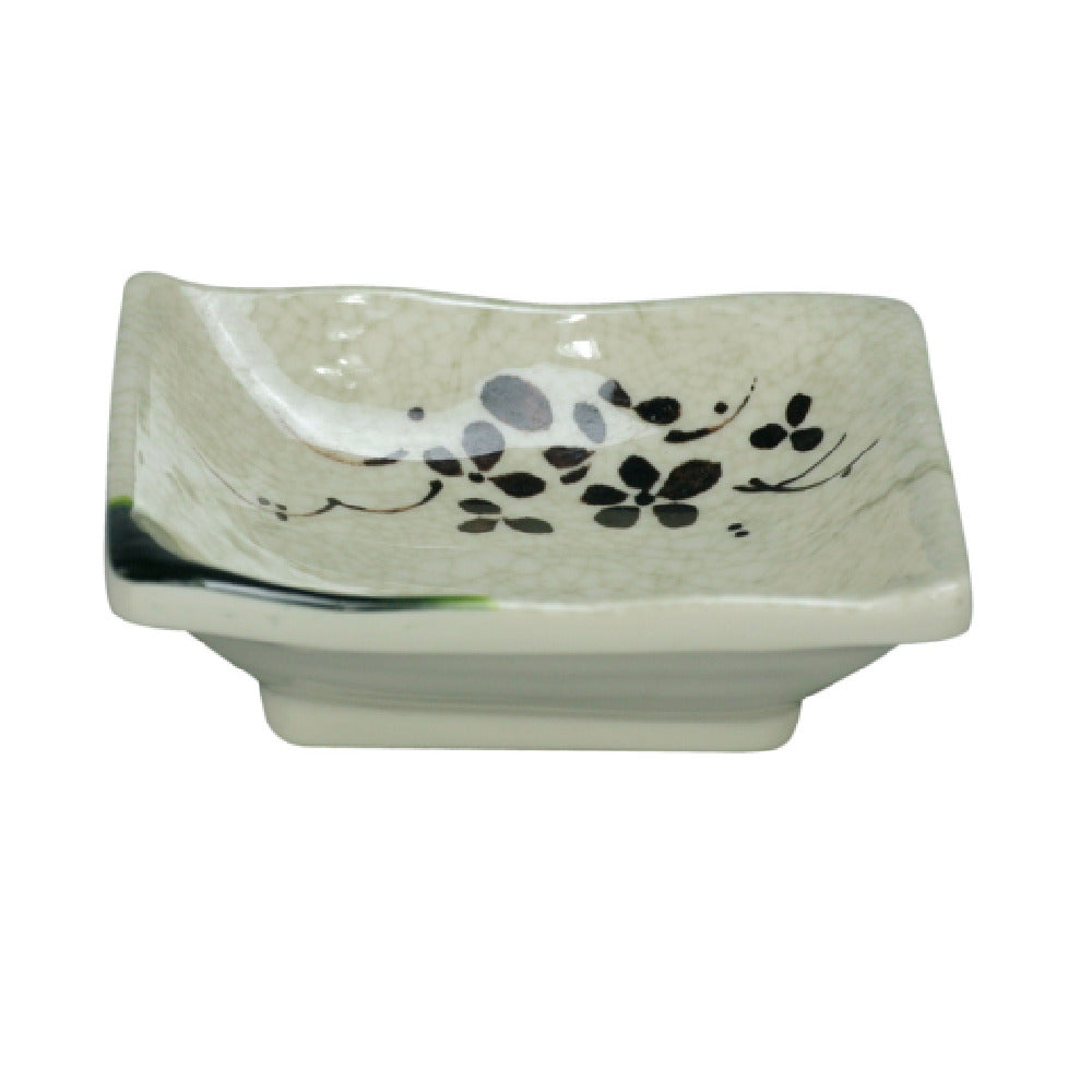 Yanco HO-2404 Honda Sauce Dish 2 Oz. 4"L X 4"W X 1-1/4"H