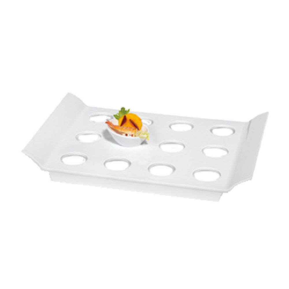 GET Enterprises ML-291-1-W San Michele® Tray 18" X 13" X 2-1/4"H Rectangular