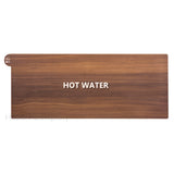 Hubert 34718 - Airpot Wrap, "Hot Water", 21"L X 9"H