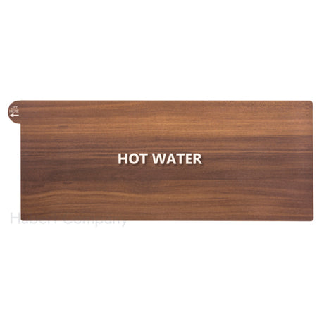 Hubert 34718 - Airpot Wrap, "Hot Water", 21"L X 9"H