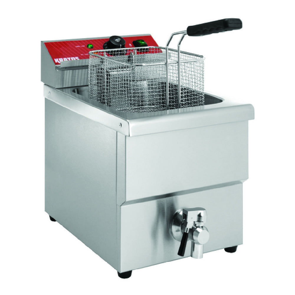 Hubert 57653 - Kratos® Electric Countertop Fryer, 11 1/5"W X 18 1/2"D X 16 1/10"H