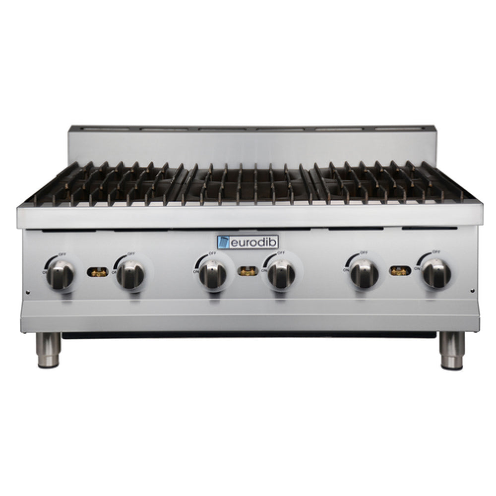 Eurodib T-HP636 Hotplate Countertop Gas