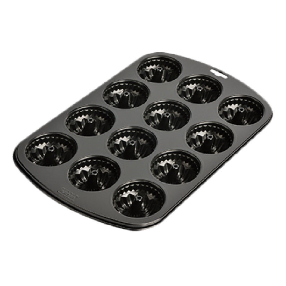 Bauscher Hepp 23.0064.6190 - Bundform Pan, 15"L X 10-5/8"W, 12 Cavities
