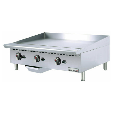 Winco NGGD-36M Spectrum™ Griddle Gas Countertop