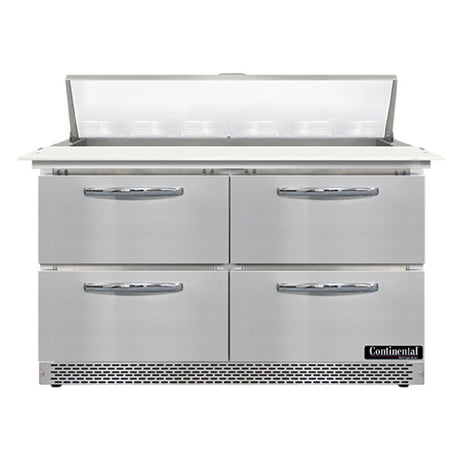 Continental Refrigerator SW48N12C-FB-D Sandwich Unit Front Breather 48"W