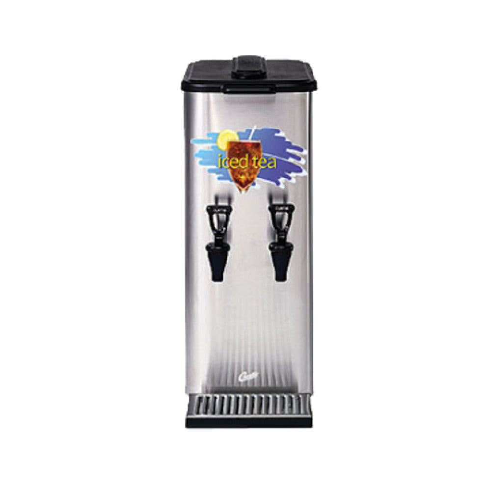 Curtis TCC2 Iced Tea Concentrate Dispenser (2) Dispenser Heads 3 Gallon Capacity