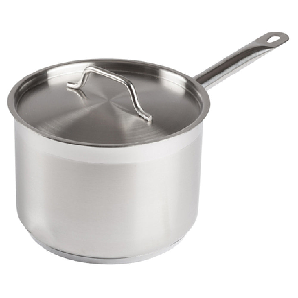 Winco SSSP-4 Premium Sauce Pan 4-1/2 Qt. 8" Dia. X 5-1/2"H