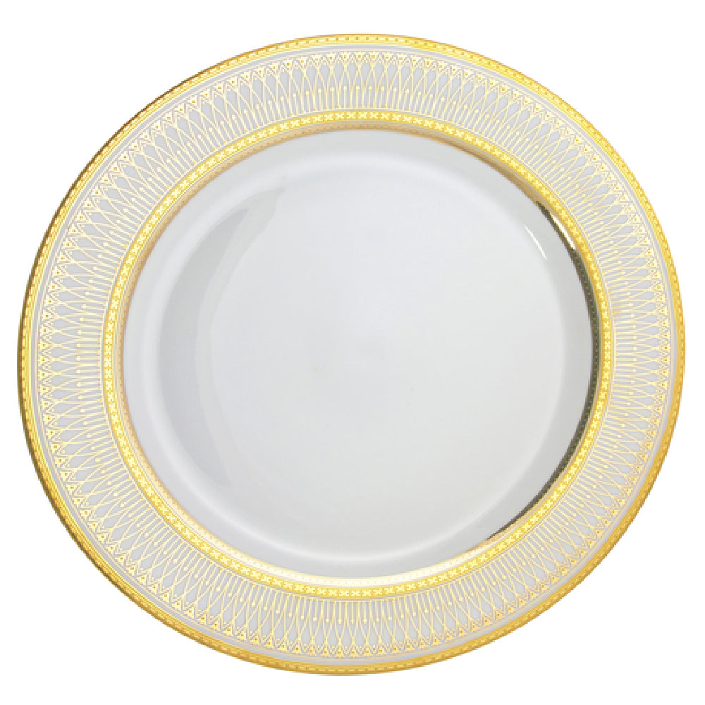 10 Strawberry St IRIANA-24GLD - Charger Plate, 12", Hand Wash Recommended