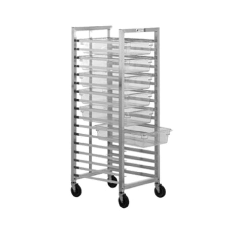 Alexander Industries HD-2414 Poly Box Transport Cart 67"H X 27"D X 23-1/2"W Holds (12) 18" X 26" Poly Boxes