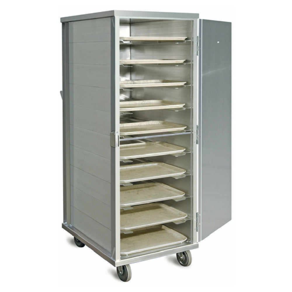 Dinex DXPAL1T1D7 Tray Delivery Cart 21-3/4" X 23-3/4" X 49-5/8"H Enclosed