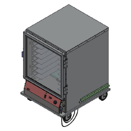 BevLes Company PHC44-16INS-A-1R1 Proofing & Holding Cabinet Mobile Half Height