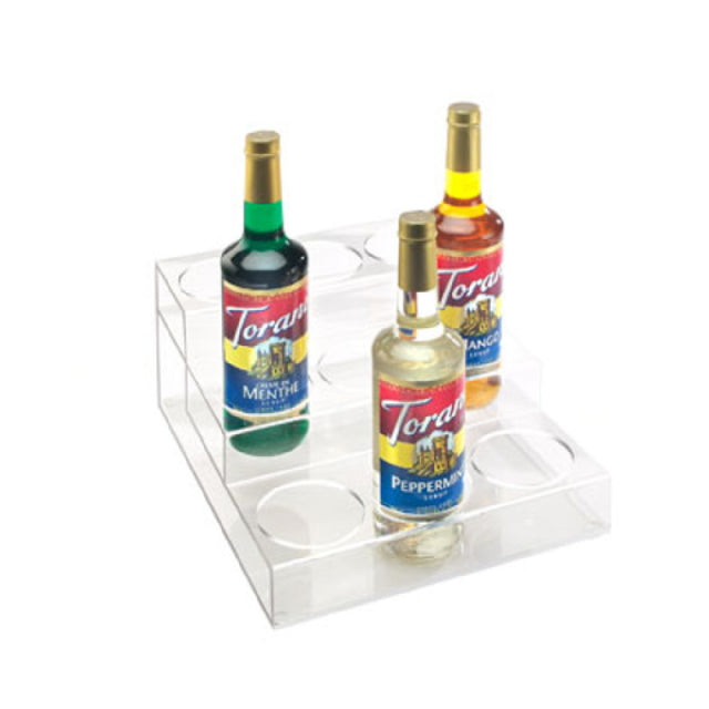 Cal Mil P296 Bottle Organizer 12"W X 14-3/4"D X 6-1/4"H 3-tier