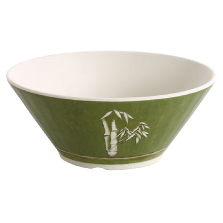 Yanco BA-507 Bamboo Style Salad Bowl 32 Oz. 7" Dia.