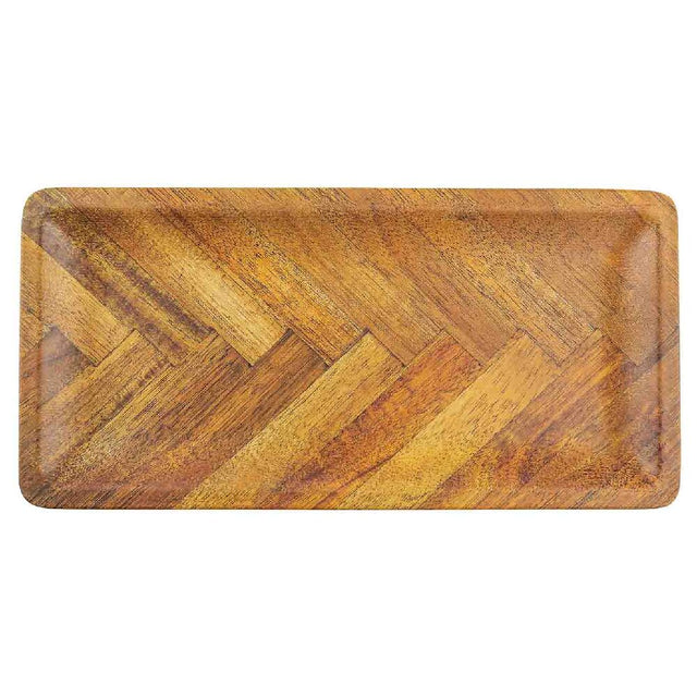 TableCraft Products 12919 - Aeris Collection™ Serving Plate, 9.75" X 4.75" X 0.5"