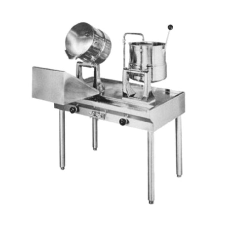 Groen MS55780 Kettle Cabinet Assembly Direct Steam (1) 40 Quart Kettle