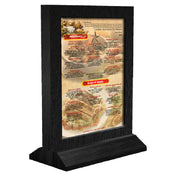 Menu Solutions WTFR-B-2S Table Tent 5" X 7" Insert Wood Frame