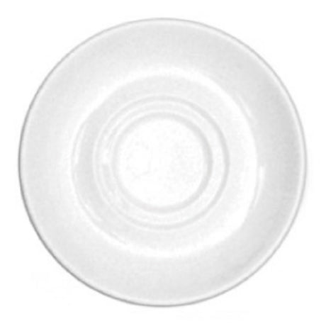 Tableware Solutions USA 51CCPWD010G Cafe Cappuccino Saucer 6-1/2" Dia. Round