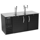 Beverage Air DD68HC-1-B - Draft Beer Cooler, 69"W, 29"D