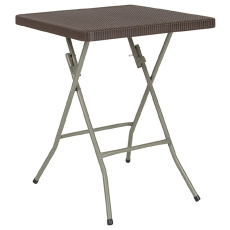 Flash Furniture DAD-FT60-GG Folding Table 23-1/2"W X 23-1/2"D X 29"H Square