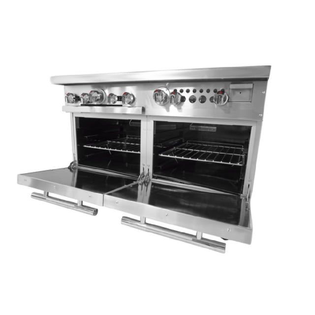 Connerton Cooking CN60-4-36G_NAT Restaurant Range Gas 60"W