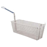 Franklin Machine Products 175-1200 Fryer Basket 16-3/4"L X 6-1/2"W X 6"D Blue Handle