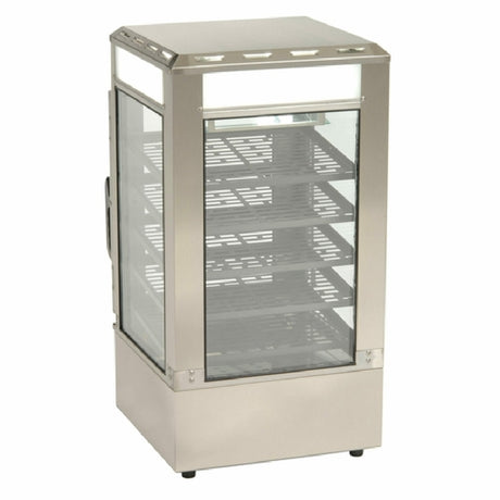 Antunes SDC-500 Steamer Display Cabinet Steams Pre-cooked Food (5) 11" Sliding Shelves