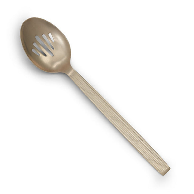 American Metalcraft CWVSS - Wavy Champagne Buffetware, Slotted Spoon, 13-1/4"L