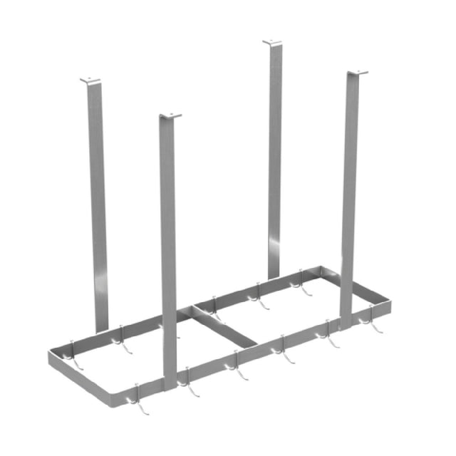 Winholt SSCMPR-4816 - Pot Rack, Ceiling Mount, 48"W