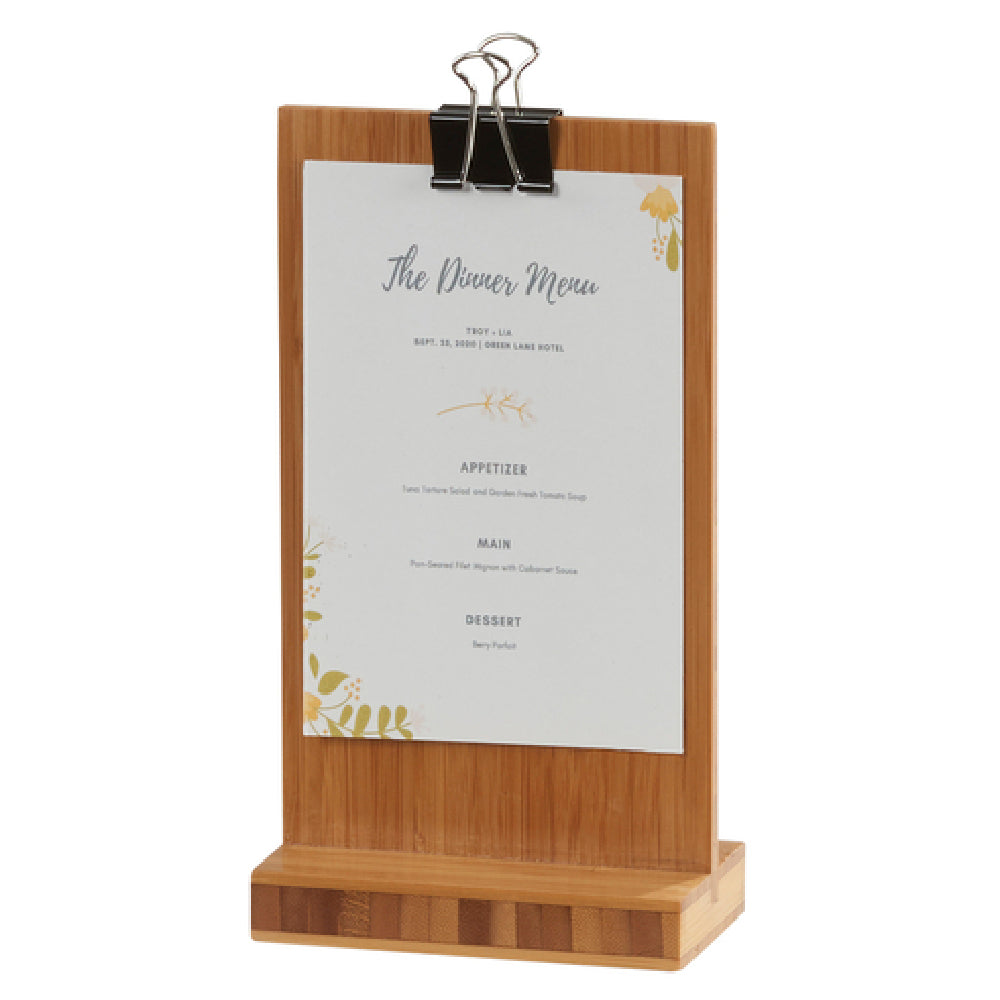 Cal Mil 2036-46-60 Clipboard Menu 4-1/2"W X 2-1/2"D X 8-1/2"H OAL Rectangular