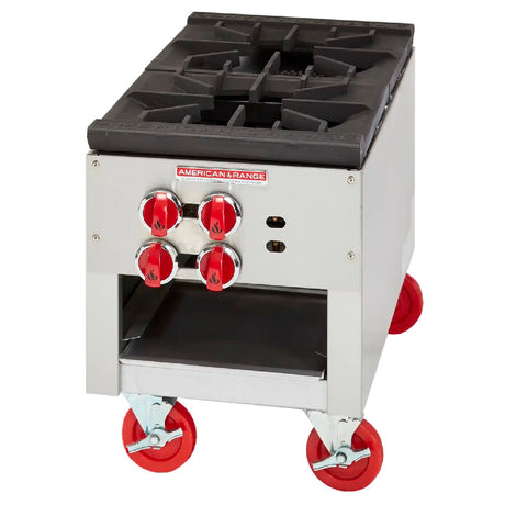American Range ARSP-18-2_LP - Stock Pot Range, Gas, (2) 3-ring Burner With Cast Iron Top Grate