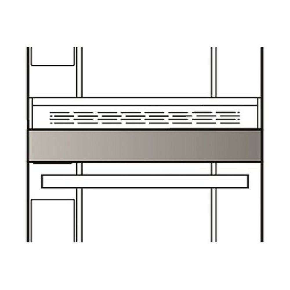 UNOX XWSQW-00HS-E Stacking Kit Contains All The Necessary Elements For The Correct Installation And Superposition Of 2 Ovens