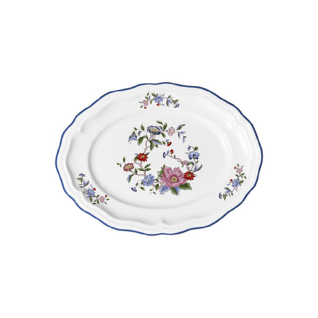 Steelite 62562FP818 Oval Platter 9.0" X 6.75" X 0.875" Adelina
