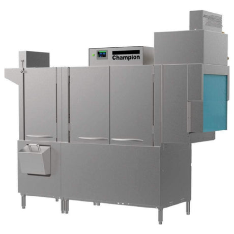 Champion 76 PRO-HR Pro Series 76”W (54” Single Tank With 22” Prewash) Rack Conveyor Dishwasher