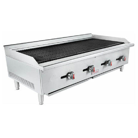 Empura Equipment ECB-48S Empura Charbroiler Countertop 48"W X 26"D