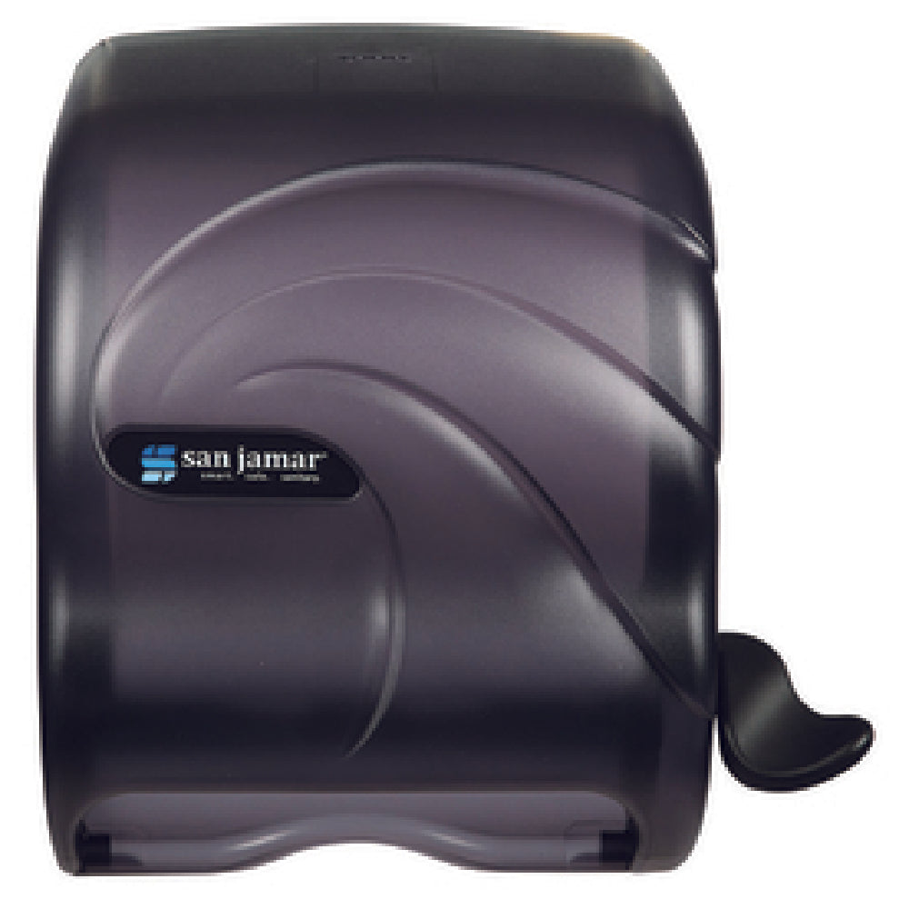 San Jamar T990TBK Oceans® Element™ Paper Towel Dispenser Lever Roll 12-1/2"W X 8-1/2"D X 12-3/4"H