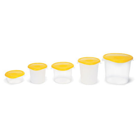 Rubbermaid FG572124CLR - Storage Container, 4 Quart, 8-1/2" Dia. X 7-3/4"H
