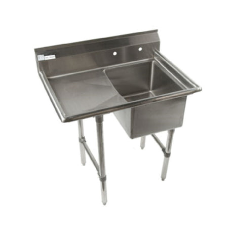 Klinger's Trading ECS1DL Economy Sink One Compartment 36-1/2"W X 25-1/2"D X 41"H