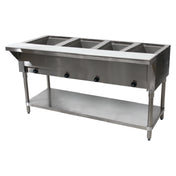 Advance Tabco SW-4E-240-X Hot Food Table Electric 62-7/16"W X 30-5/8"D X 34-1/8"H